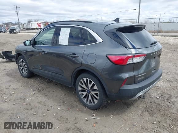 ✅ 2020 Ford Escape Titanium Hybrid • VIN: 1FMCU9DZ6LUA51042 • Lot: 42041859. Listed on IAAI with 118,731 mi. Free auction sales archive from the USA and detailed vehicle history report at DreamBid. Image 3.