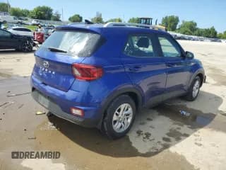 ✅ 2020 Hyundai Venue Denim • VIN: KMHRC8A31LU035631 • Lot: 65134814. Listed on Copart with 89,291 mi. Free auction sales archive from the USA and detailed vehicle history report at DreamBid. Image 3.