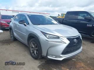 ✅ 2016 Lexus NX 200t • VIN: JTJYARBZ4G2049777 • Lot: 42739427. Listed on IAAI with 136,368 mi. Free auction sales archive from the USA and detailed vehicle history report at DreamBid. Image 1.