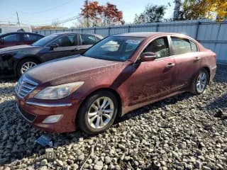 ✅ 2013 Hyundai Genesis 3.8L • VIN: KMHGC4DD3DU229230 • Lot: 87310225. Listed on Copart with 145,129 mi. Free auction sales archive from the USA and detailed vehicle history report at DreamBid. Image 1.