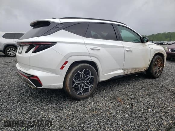 ✅ 2023 Hyundai Tucson N Line • VIN: KM8JF3AE6PU177116 • Lot: 56227125. Wystawiony na Copart z przebiegiem 92 878 mil. Bezpłatny archiwum sprzedaży aukcyjnych z USA i szczegółowy raport historii pojazdu na DreamBid. Zdjęcie 3.