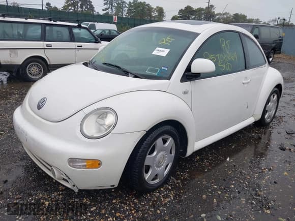✅ 2000 Volkswagen Beetle GLS • VIN: 3VWCC21C4YM445355 • Lot: 43443407. Listed on IAAI with Not provided. Free auction sales archive from the USA and detailed vehicle history report at DreamBid. Image 2.