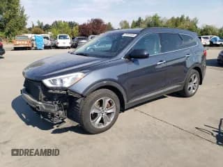 ✅ 2015 Hyundai Santa Fe GLS • VIN: KM8SMDHF9FU114671 • Лот: 70532455. Опубликован ранее на Copart с пробегом 91 182 миль. Бесплатный доступ к архиву аукционных продаж из США и подробный отчёт об истории автомобиля на DreamBid. Изображение 1.