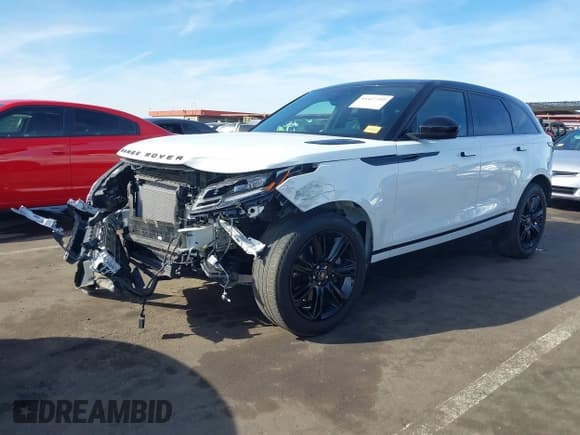 ✅ 2022 Land Rover Range Rover Velar R-Dynamic S • VIN: SALYT2EX6NA331025 • Лот: 41417399. Опубликован ранее на IAAI с пробегом 28 697 миль. Бесплатный доступ к архиву аукционных продаж из США и подробный отчёт об истории автомобиля на DreamBid. Изображение 2.