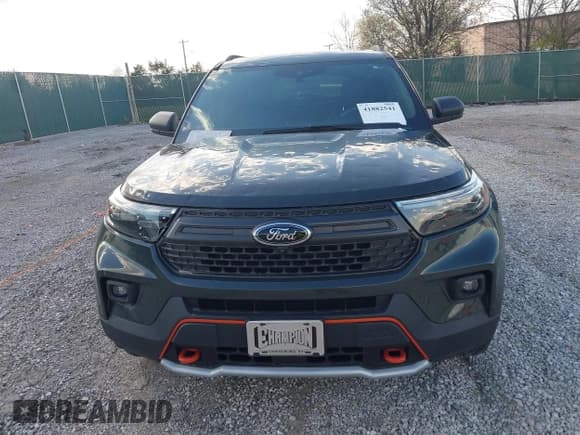 ✅ 2021 Ford Explorer Timberline • VIN: 1FMSK8JH3MGC10350 • Lot: 41882541. Wystawiony na IAAI z przebiegiem 52 127 mil. Bezpłatny archiwum sprzedaży aukcyjnych z USA i szczegółowy raport historii pojazdu na DreamBid. Zdjęcie 12.