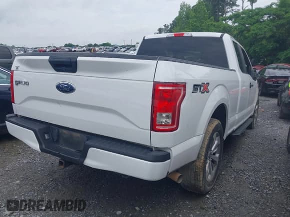 ✅ 2017 Ford F-150 XL • VIN: 1FTEX1CF3HFB48515 • Lot: 42253407. Listed on IAAI with 136,847 mi. Free auction sales archive from the USA and detailed vehicle history report at DreamBid. Image 4.