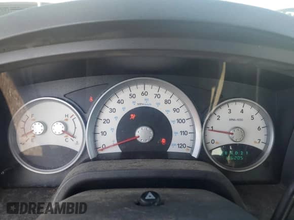 2005 Dodge Dakota SLT with VIN 1D7HW42N95S102352, listed as a Copart auction lot 80290684 with 106,205 mi miles and Salvage title. Bid and sale history available at DreamBid. Image 9.