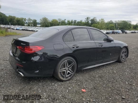 ✅ 2024 Mercedes-Benz C 300 • VIN: W1KAF4HB7RR176882 • Lot: 69281285. Listed on Copart with 13,765 mi. Free auction sales archive from the USA and detailed vehicle history report at DreamBid. Image 3.