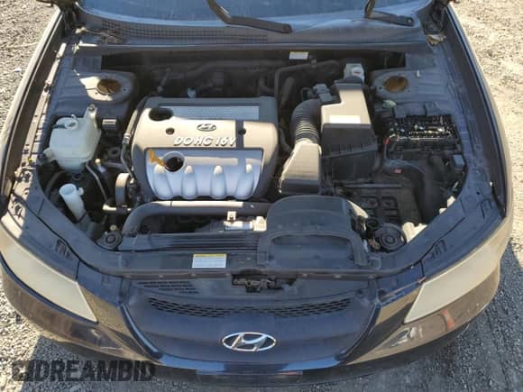 2007 Hyundai Sonata GLS z VIN 5NPET46CX7H191994, wystawiony jako Copart lot #76690344 z przebiegiem 161 270 mil mil oraz Szkoda całkowita • Salvage title. Historia ofert i sprzedaży dostępna na DreamBid. Obrazek 11.