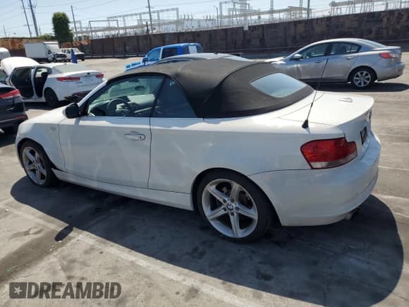 ✅ 2010 BMW 1 Series 128i • VIN: WBAUN1C51AVH81745 • Lot: 54379595. Listed on Copart with 169,839 mi. Free auction sales archive from the USA and detailed vehicle history report at DreamBid. Image 2.