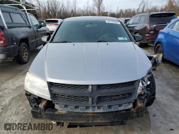 ✅ 2013 Dodge Avenger SE • VIN: 1C3CDZAB3DN625513 • Лот: 84798584. Опубликован ранее на Copart с пробегом Не указан. Бесплатный доступ к архиву аукционных продаж из США и подробный отчёт об истории автомобиля на DreamBid. Изображение 5.