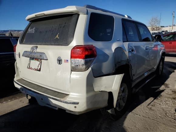 ✅ 2013 Toyota 4Runner SR5 • VIN: JTEBU5JR5D5125734 • Lot: 43162605. Listed on Copart with 135,534 mi. Free auction sales archive from the USA and detailed vehicle history report at DreamBid. Image 3.