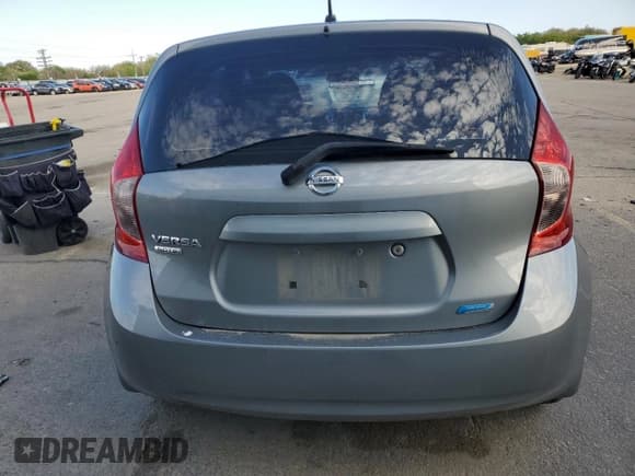✅ 2014 Nissan Note SV • VIN: 3N1CE2CP9EL427855 • Lot: 54748085. Listed on Copart with 60,903 mi. Free auction sales archive from the USA and detailed vehicle history report at DreamBid. Image 6.
