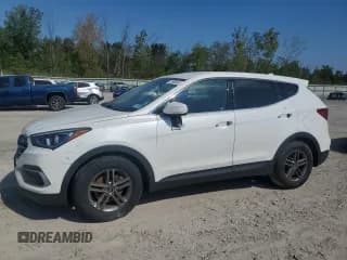 ✅ 2017 Hyundai Santa Fe 2.4L • VIN: 5XYZT3LB6HG380593 • Лот: 71658245. Опубликован ранее на Copart с пробегом 151 100 миль. Бесплатный доступ к архиву аукционных продаж из США и подробный отчёт об истории автомобиля на DreamBid. Изображение 1.