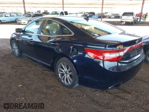 ✅ 2013 Hyundai Azera • VIN: KMHFG4JG3DA221676 • Lot: 42640884. Listed on IAAI with 212,216 mi. Free auction sales archive from the USA and detailed vehicle history report at DreamBid. Image 3.