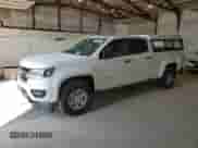 2020 Chevrolet Colorado 2WD Work Truck with VIN 1GCGSBEN7L1198809, listed as a Copart auction lot 80280805 with 46,276 mi miles and Salvage title. Bid and sale history available at DreamBid. Image 1.