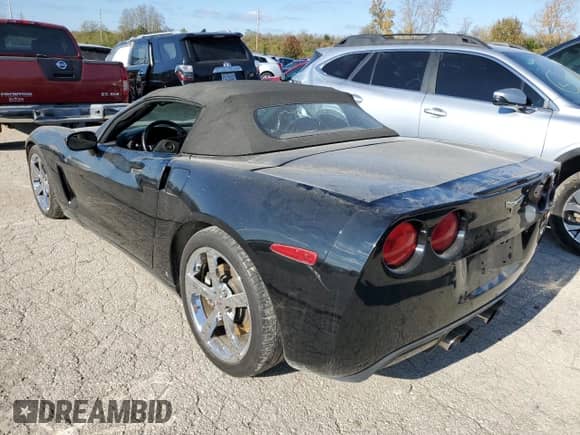 2009 Chevrolet Corvette with VIN 1G1YY36W495101639, listed as a Copart auction lot 79737494 with 104,594 mi miles and Salvage title. Bid and sale history available at DreamBid. Image 2.