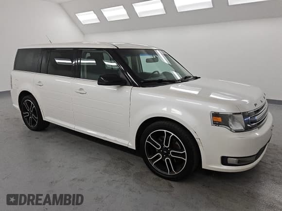 ✅ 2014 Ford Flex SEL • VIN: 2FMGK5C8XEBD41561 • Lot: 83746905. Wystawiony na Copart z przebiegiem 196 565 mil. Bezpłatny archiwum sprzedaży aukcyjnych z USA i szczegółowy raport historii pojazdu na DreamBid. Zdjęcie 4.