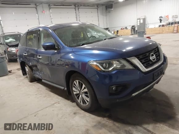 ✅ 2018 Nissan Pathfinder SL • VIN: 5N1DR2MM0JC678517 • Лот: 42159108. Опубликован ранее на IAAI с пробегом 93 617 миль. Бесплатный доступ к архиву аукционных продаж из США и подробный отчёт об истории автомобиля на DreamBid. Изображение 1.