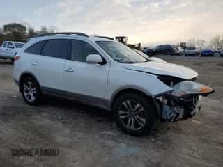 2012 Hyundai Veracruz Limited with VIN KM8NU4CC7CU197796, listed as a Copart auction lot 80584664 with 115,964 mi miles and Salvage title. Bid and sale history available at DreamBid. Image 4.