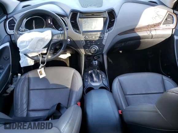 ✅ 2017 Hyundai Santa Fe 2.4L • VIN: 5XYZUDLB9HG384222 • Lot: 45203183. Listed on Copart with 79,252 mi. Free auction sales archive from the USA and detailed vehicle history report at DreamBid. Image 8.