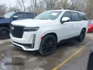 ✅ 2022 Cadillac Escalade Sport Platinum • VIN: 1GYS4GKL5NR215884 • Lot: 41860737. Listed on IAAI with 48,726 mi. Free auction sales archive from the USA and detailed vehicle history report at DreamBid. Image 2.