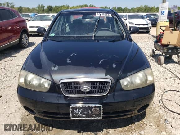 2002 Hyundai Elantra GLS with VIN KMHDN45D12U283599, listed as a Copart auction lot 68448964 with 199,576 mi miles and Non repairable. Bid and sale history available at DreamBid. Image 5.