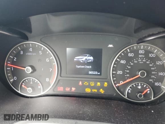 ✅ 2019 Kia Optima EX • VIN: 5XXGU4L11KG315938 • Лот: 81035045. Опубликован ранее на Copart с пробегом 86 522 миль. Бесплатный доступ к архиву аукционных продаж из США и подробный отчёт об истории автомобиля на DreamBid. Изображение 9.