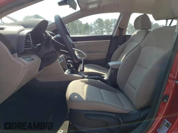 2020 Hyundai Elantra SE with VIN KMHD74LFXLU080341, listed as a Copart auction lot 81071985 with 42,038 mi miles and Salvage title. Bid and sale history available at DreamBid. Image 7.