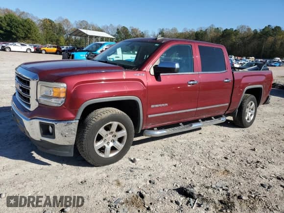 ✅ 2015 GMC Sierra 1500 SLT • VIN: 3GTU2VEC7FG253526 • Lot: 89549595. Listed on Copart with 156,024 mi. Free auction sales archive from the USA and detailed vehicle history report at DreamBid. Image 1.