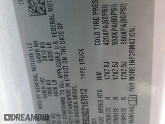 ✅ 2016 Chevrolet Silverado 2500HD Work Truck • VIN: 1GC0CUEG2GZ167812 • Лот: 61590875. Опубликован ранее на Copart с пробегом Не указан. Бесплатный доступ к архиву аукционных продаж из США и подробный отчёт об истории автомобиля на DreamBid. Изображение 12.