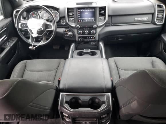 2021 Ram 1500 Big Horn с VIN 1C6SRFFMXMN725956, выставлен на аукционе Copart как лот 47323085 с пробегом 91 088 миль миль и Списание • Salvage title. История ставок и продаж доступна на DreamBid. Изображение 8.