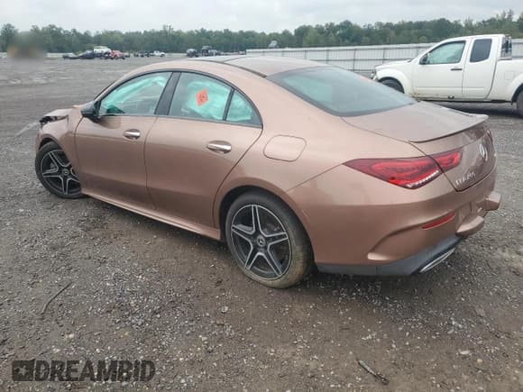 ✅ 2021 Mercedes-Benz CLA 250 • VIN: W1K5J4HB2MN233649 • Lot: 83994985. Listed on Copart with 52,305 mi. Free auction sales archive from the USA and detailed vehicle history report at DreamBid. Image 2.