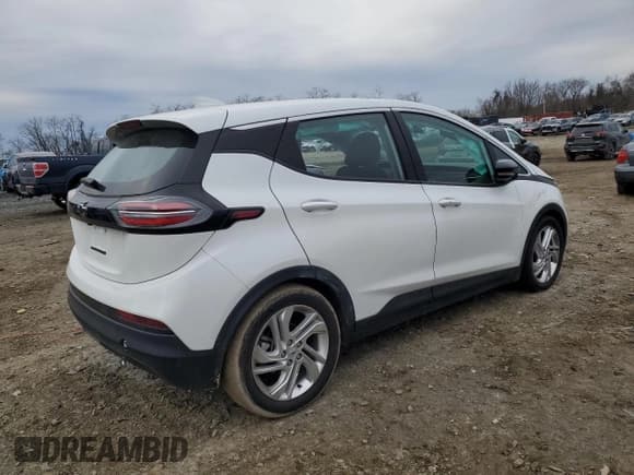 ✅ 2022 Chevrolet Bolt EV 1LT • VIN: 1G1FW6S04N4128193 • Lot: 43833715. Wystawiony na Copart z przebiegiem 59 685 mil. Bezpłatny archiwum sprzedaży aukcyjnych z USA i szczegółowy raport historii pojazdu na DreamBid. Zdjęcie 3.