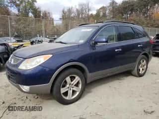 2011 Hyundai Veracruz GLS z VIN KM8NU4CC2BU142221, wystawiony jako Copart lot #79110274 z przebiegiem 202 217 mil mil oraz Czysty tytuł • Clean title. Historia ofert i sprzedaży dostępna na DreamBid. Obrazek 1.