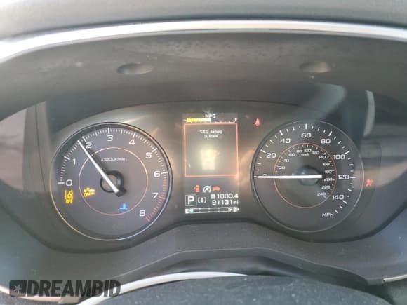 ✅ 2020 Subaru Crosstrek Premium • VIN: JF2GTAEC0LH202634 • Lot: 90320345. Listed on Copart with 91,131 mi. Free auction sales archive from the USA and detailed vehicle history report at DreamBid. Image 9.