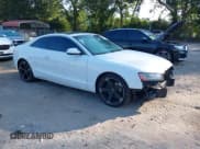 ✅ 2011 Audi A5 • VIN: WAU3FAFR6BA016981 • Lot: 42963105. Listed on IAAI with 137,312 mi. Free auction sales archive from the USA and detailed vehicle history report at DreamBid. Image 1.