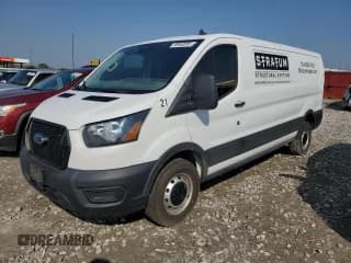 ✅ 2021 Ford Transit Cargo • VIN: 1FTYE1Y83MKA02923 • Lot: 59950205. Listed on Copart with 55,187 mi. Free auction sales archive from the USA and detailed vehicle history report at DreamBid. Image 1.