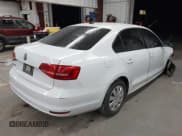 ✅ 2015 Volkswagen Jetta S • VIN: 3VW2K7AJ5FM346504 • Lot: 43835084. Listed on IAAI with 141,344 mi. Free auction sales archive from the USA and detailed vehicle history report at DreamBid. Image 4.