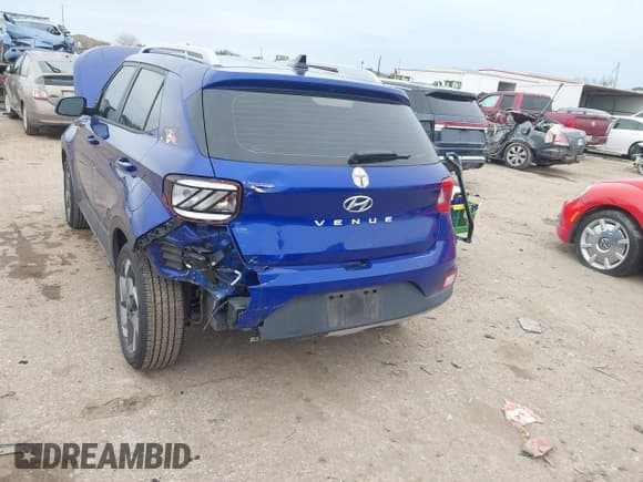 ✅ 2021 Hyundai Venue Denim • VIN: KMHRC8A35MU103768 • Lot: 41363547. Listed on IAAI with 66,618 mi. Free auction sales archive from the USA and detailed vehicle history report at DreamBid. Image 6.