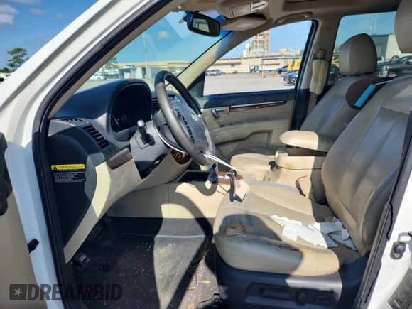 2008 Hyundai Santa Fe SE with VIN 5NMSH13EX8H152460, listed as a Copart auction lot 82305675 with Not provided miles and Salvage title. Bid and sale history available at DreamBid. Image 7.