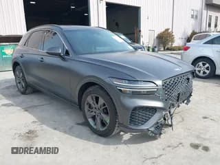 ✅ 2022 Genesis GV70 Sport • VIN: KMUMCDTC6NU028274 • Лот: 41613720. Опубликован ранее на IAAI с пробегом 46 522 миль. Бесплатный доступ к архиву аукционных продаж из США и подробный отчёт об истории автомобиля на DreamBid. Изображение 1.