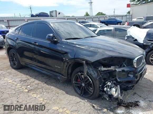 ✅ 2016 BMW X6 xDrive50i • VIN: 5UXKU6C5XG0R34120 • Lot: 43116486. Listed on IAAI with 177,755 mi. Free auction sales archive from the USA and detailed vehicle history report at DreamBid. Image 1.