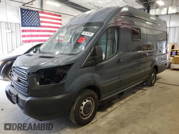 ✅ 2019 Ford Transit • VIN: 1FTYR3XM2KKB73965 • Lot: 69416295. Listed on Copart with 62,653 mi. Free auction sales archive from the USA and detailed vehicle history report at DreamBid. Image 1.