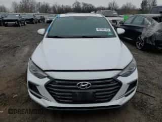 2018 Hyundai Elantra Sport with VIN KMHD04LB3JU558792, listed as a Copart auction lot 43164145 with 127,294 mi miles and Salvage title. Bid and sale history available at DreamBid. Image 5.