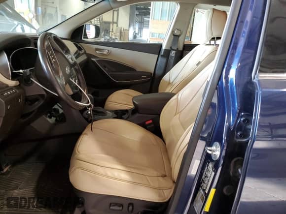 2017 Hyundai Santa Fe 2.0T with VIN 5XYZUDLA4HG478449, listed as a Copart auction lot 80158215 with 130,566 mi miles and Clean title. Bid and sale history available at DreamBid. Image 7.