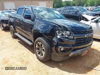 ✅ 2022 Chevrolet Colorado 4WD Z71 • VIN: 1GCGTDEN5N1327500 • Лот: 42265450. Опубликован ранее на IAAI с пробегом 48 680 миль. Бесплатный доступ к архиву аукционных продаж из США и подробный отчёт об истории автомобиля на DreamBid. Изображение 1.
