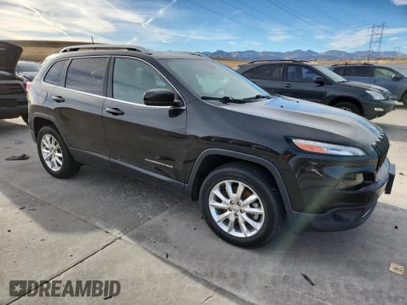 ✅ 2016 Jeep Cherokee Limited • VIN: 1C4PJMDB4GW267132 • Лот: 91739435. Опубликован ранее на Copart с пробегом 151 727 миль. Бесплатный доступ к архиву аукционных продаж из США и подробный отчёт об истории автомобиля на DreamBid. Изображение 4.