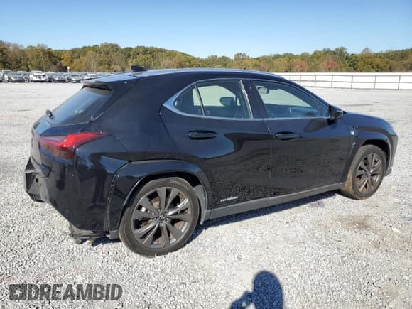 ✅ 2022 Lexus UX 250h F Sport • VIN: JTHR9JBH6N2060302 • Lot: 77128664. Listed on Copart with 46,532 mi. Free auction sales archive from the USA and detailed vehicle history report at DreamBid. Image 3.