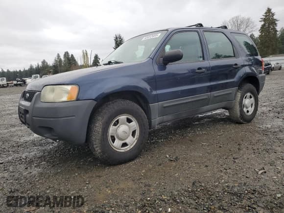 ✅ 2003 Ford Escape XLS Popular • VIN: 1FMCU92123KB12637 • Lot: 93052685. Listed on Copart with 176,754 mi. Free auction sales archive from the USA and detailed vehicle history report at DreamBid. Image 1.